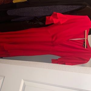 Red lulu dress